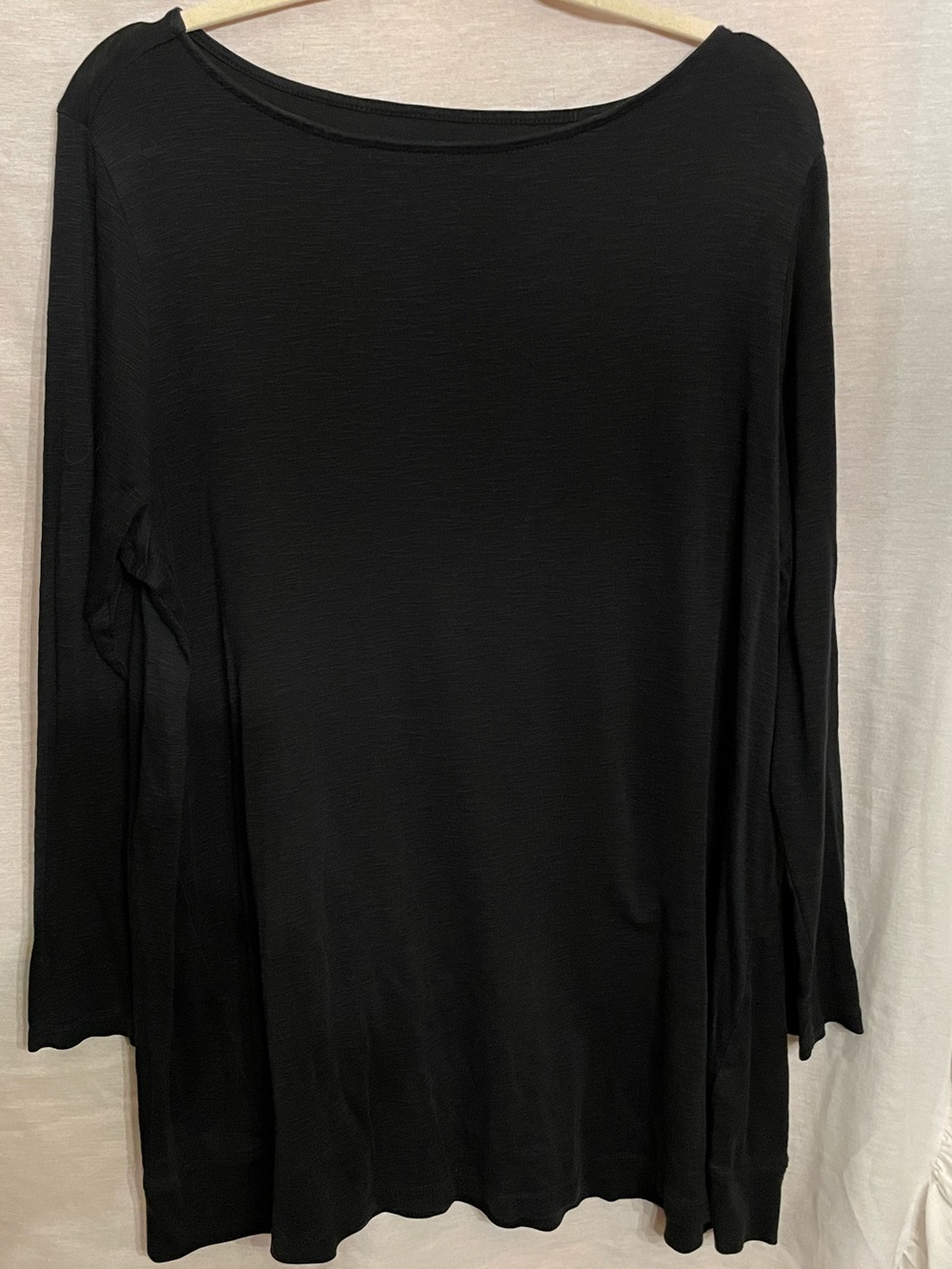 J. Jill Black Pima Boatneck Tunic